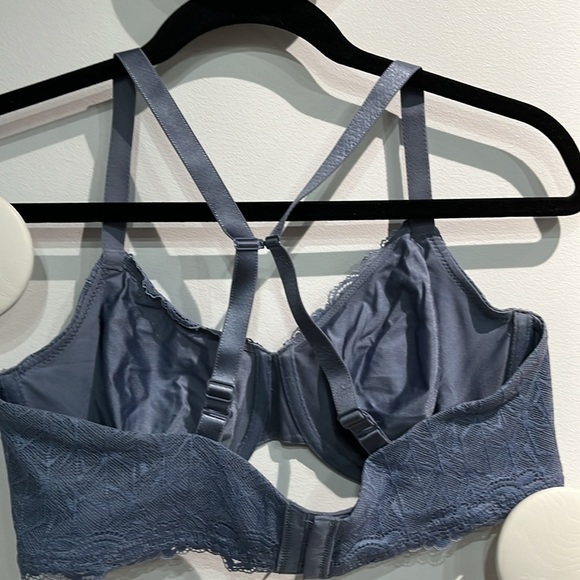 Wacoal Bra 38D Vivid Encounter Blue Unlined Underwire 855295 - Picture 4 of 4